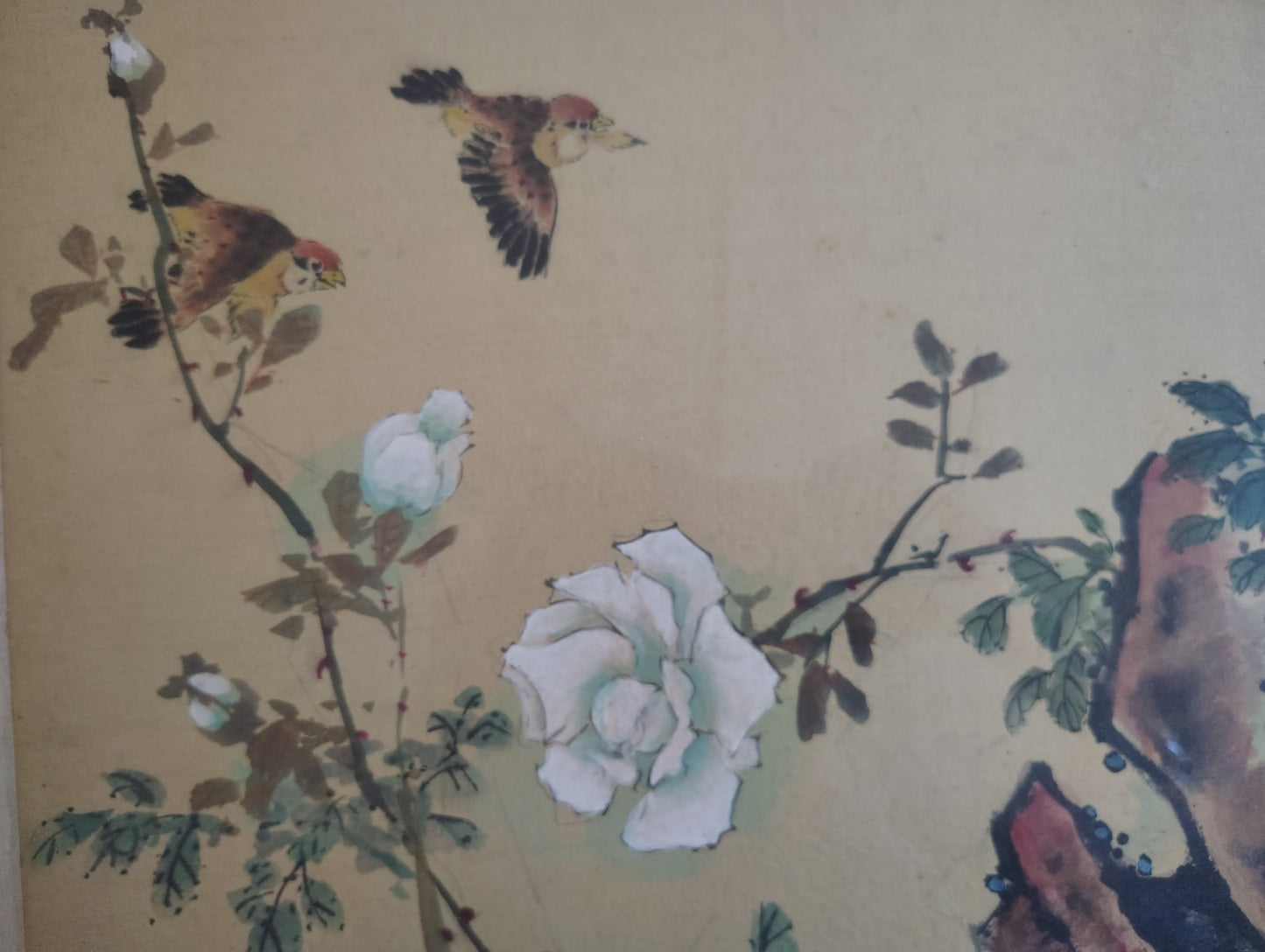 Antique Chinese Painting on Silk