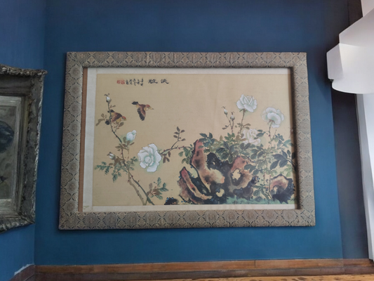 Antique Chinese Painting on Silk